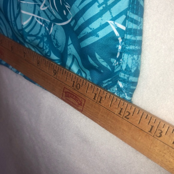 Black Tip Board Shorts Size Med Swim Trunks - Picture 6 of 7